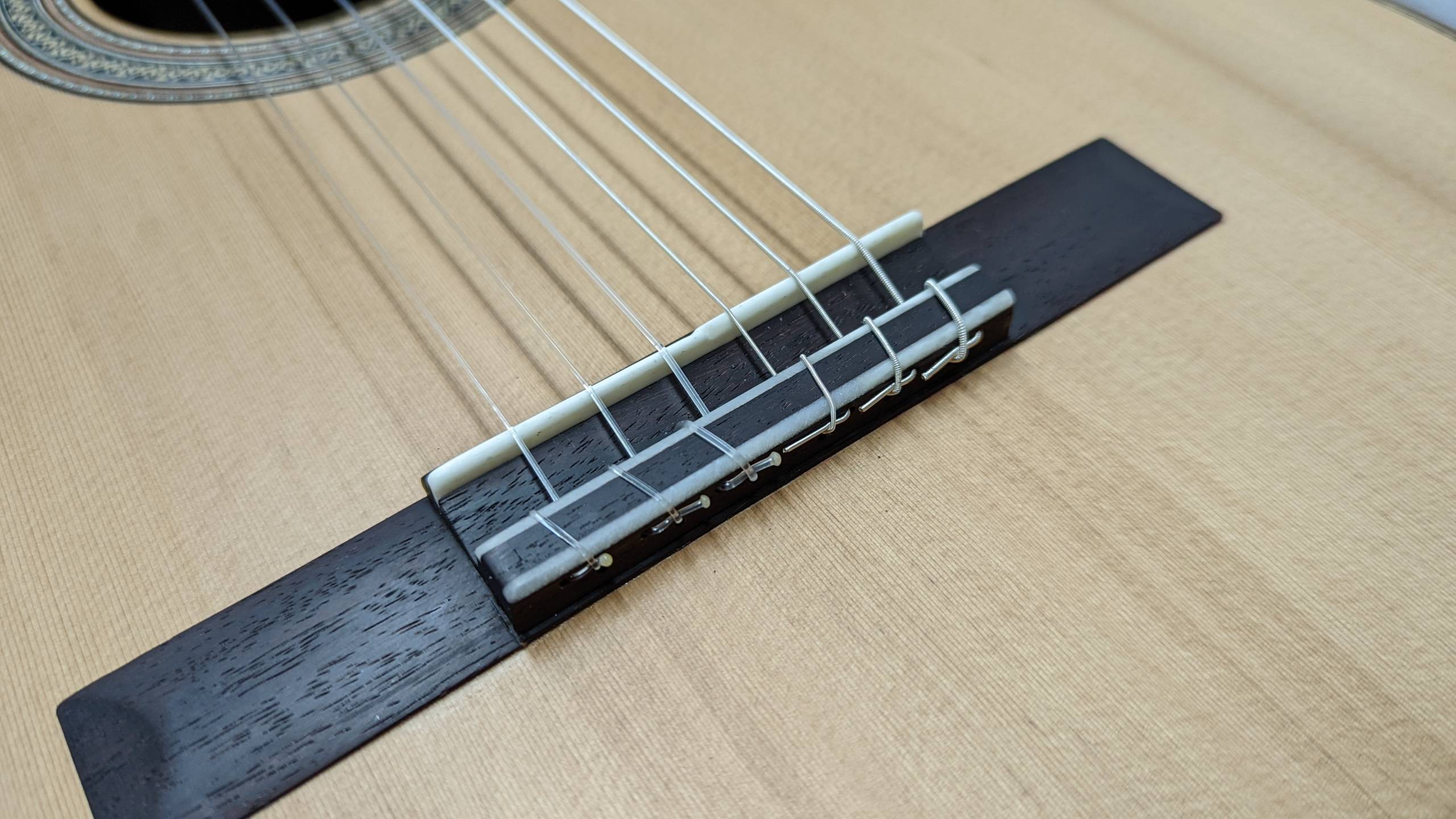 12 Hole Classical Guitar Bridge Mcclarenguitars