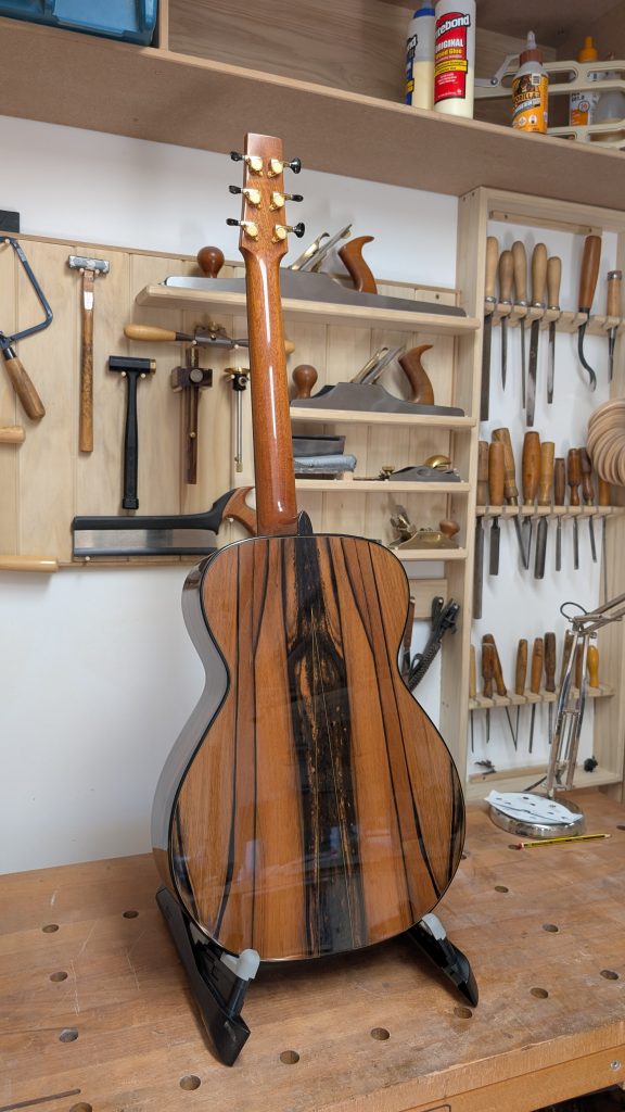 S-12 Ebony back and sides guitar